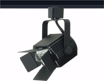 Picture of NUVO Lighting TH229 1 Light - Track Head - Power Flood with Barn door