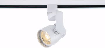 Picture of NUVO Lighting TH423 1 Light - LED - 12W Track Head - Angle Arm - White - 36 Deg. Beam