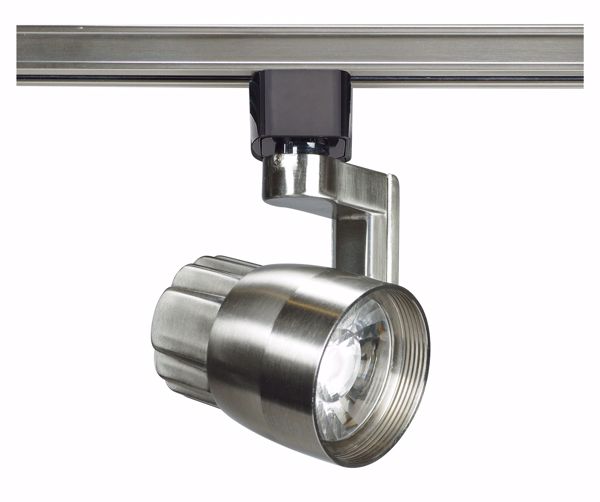 Picture of NUVO Lighting TH425 1 Light - LED - 12W Track Head - Angle arm - Brushed Nickel - 24 Deg. Beam