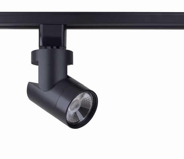 Picture of NUVO Lighting TH434 1 Light - LED - 12W Track Head - Barrel - Black - 36 Deg. Beam