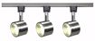 Picture of NUVO Lighting TK407 Track Lighting Kit; 12 watt LED; 3000K; 36 degree; Round shape; Brushed nickel finish