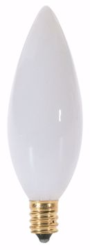 Picture of SATCO A3688 25W Torpedo CAND WHT 130V Incandescent Light Bulb
