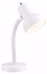 Picture of SATCO Lighting SF77/538 Goose Neck Desk Lamp; White Finish