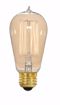 Picture of SATCO S2413 40ST19/CL/15S/120V VINTAGE Incandescent Light Bulb