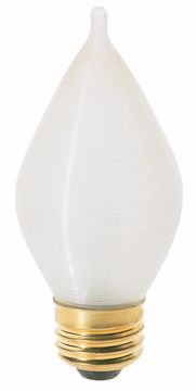 Picture of SATCO S2713 25W C-15 SATCO-ESCENT MED. Incandescent Light Bulb