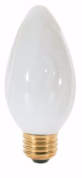 Picture of SATCO S2768 40W F-15 Standard WHITE Incandescent Light Bulb