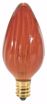 Picture of SATCO S2774 25W F-10 AMBER 2 PER Incandescent Light Bulb