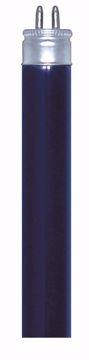 Picture of SATCO S2907 F6T5/BLB BLACKLIGHT/BLUE Fluorescent Light Bulb