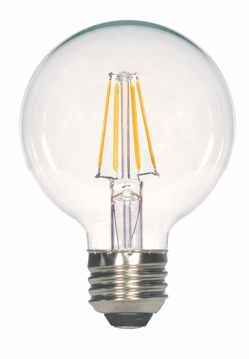 Picture of SATCO S29563 4.5G25/CL/LED/E26/27K/120V LED Light Bulb