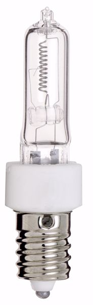 Picture of SATCO S3134 250Q/CL E-14 EUROPEAN BASE Halogen Light Bulb