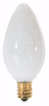 Picture of SATCO S3361 15W F10 CAND WHT Incandescent Light Bulb