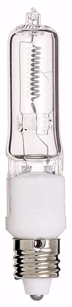 Picture of SATCO S3487 250W Q/CL MINI-CANCARDED Halogen Light Bulb