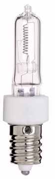 Picture of SATCO S3491 100W Q/CL E14 EURO - CARDED Halogen Light Bulb
