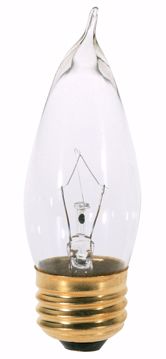 Picture of SATCO S3765 40W TT Standard Clear Incandescent Light Bulb