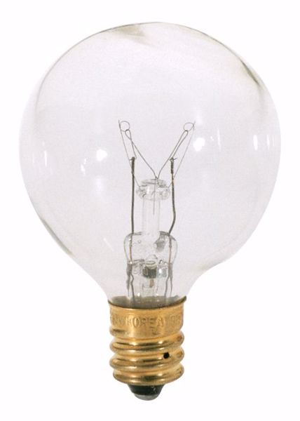 Picture of SATCO S3845 15W G12 CAND. CLEAR Incandescent Light Bulb