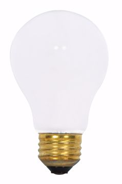 Picture of SATCO S3882 100A19/RS/130V  Incandescent Light Bulb