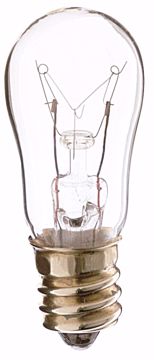 Picture of SATCO S3900 6S6 CLEAR 130V. Incandescent Light Bulb