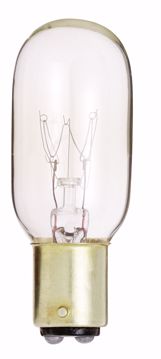 Picture of SATCO S3909 25T8DC CLEAR 130V. Incandescent Light Bulb