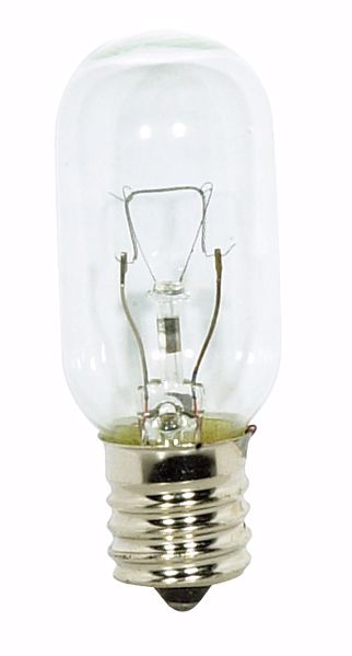 Picture of SATCO S3917 40T8N INTER. BASE 130V CLEAR Incandescent Light Bulb