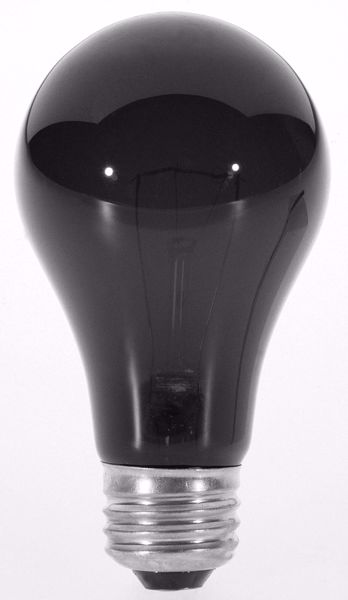 Picture of SATCO S3920 75A19/BLB BLACKLIGHT Incandescent Light Bulb