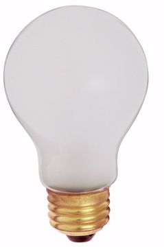 Picture of SATCO S3927 60A19/SAFETY COATED TF Incandescent Light Bulb
