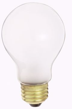 Picture of SATCO S4077 60W A19 E27 230V SOFT WHITE SI Incandescent Light Bulb