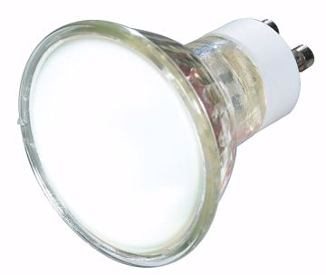 Picture of SATCO S4127 20W GU10 Frosted LENSE 120V Halogen Light Bulb