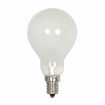 Picture of SATCO S4161 40A15  Frosted E12 NICKEL PLATED Incandescent Light Bulb
