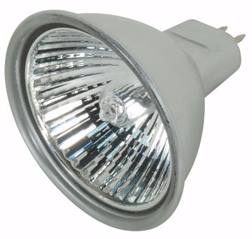 Picture of SATCO S4175 BAB/S/C 38' 20MR16 SILVER LENS Halogen Light Bulb