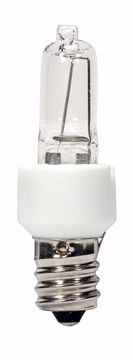 Picture of SATCO S4480 KX20CL/E12 KRYPTON CAND CLEAR Halogen Light Bulb