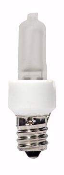Picture of SATCO S4483 KX20Frosted/E12 KRYPTON CAND  FrostedE Halogen Light Bulb