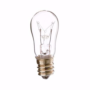 Picture of SATCO S4571 6S6/E12/48V CAND CLEAR Incandescent Light Bulb