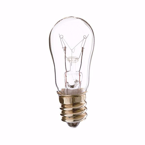 Picture of SATCO S4572 6S6/E12/230V CAND CLEAR Incandescent Light Bulb