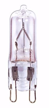 Picture of SATCO S4616 50W G9 DOUBLE LOOP 120V Halogen Light Bulb