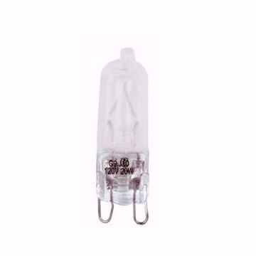 Picture of SATCO S4639 20W G9 Frosted DOUBLE LOOP 120V Halogen Light Bulb