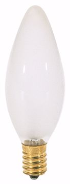 Picture of SATCO S4714 25B9 1/2  EURO BASE  Frosted Incandescent Light Bulb
