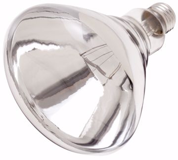 Picture of SATCO S4757 250BR40/1 CLEAR HEAT LAMP Incandescent Light Bulb