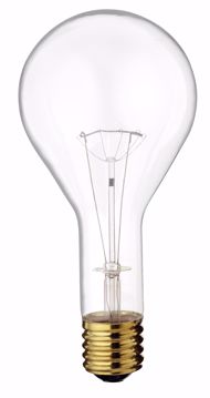 Picture of SATCO S4961 300 MOGUL BASE CLEAR 130V. Incandescent Light Bulb