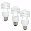 Picture of SATCO S5543 18T2/E26/5000K/120V/3BL Compact Fluorescent Light Bulb