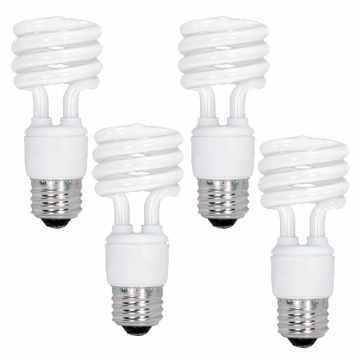 Picture of SATCO S5549 13T2/E26/5000K/120V/4BL Compact Fluorescent Light Bulb