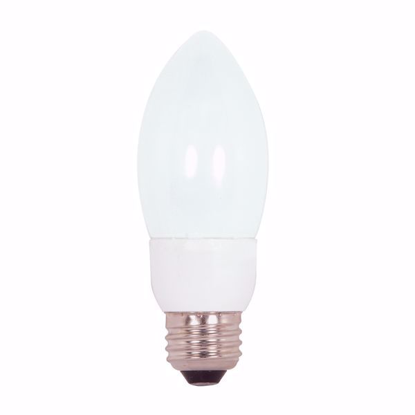 Picture of SATCO S5596 7ETCFL/E26/2700K/120V/1BL Compact Fluorescent Light Bulb