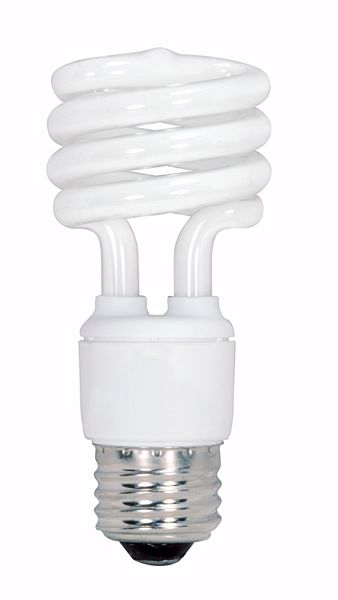 Picture of SATCO S6236 13T2/E26/4100K/120V  Compact Fluorescent Light Bulb