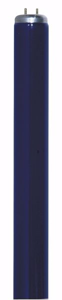 Picture of SATCO S6409 F40T12 BLB BLACKLIGHT BLUE Fluorescent Light Bulb