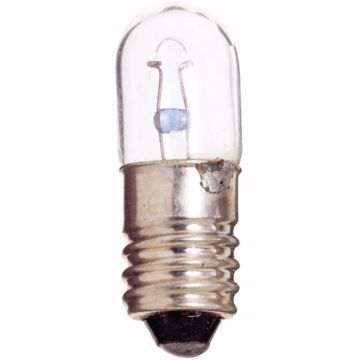 Picture of SATCO S6908 40 6.3V 1W E10 T3.25 C2R Incandescent Light Bulb