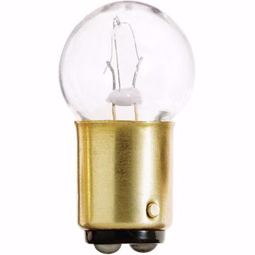 Picture of SATCO S6949 90 13V 7.5W BA15D G6 C2R Incandescent Light Bulb