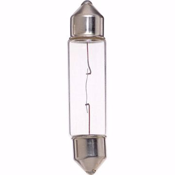 Picture of SATCO S6987 X5T3.25 24V FESTOON XENON Incandescent Light Bulb