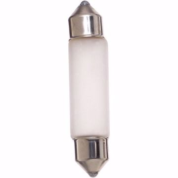 Picture of SATCO S6989 X5T3.25-F 12V FESTOON XENON Incandescent Light Bulb