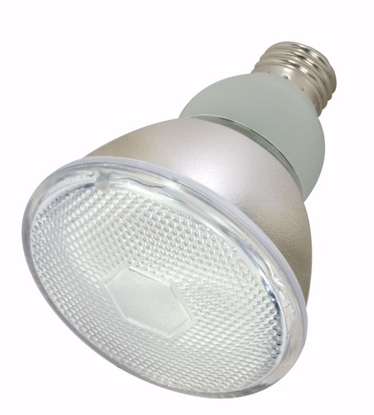 Picture of SATCO S7206 15PAR30/E26/5000K/120V  Compact Fluorescent Light Bulb