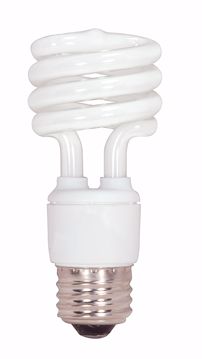 Picture of SATCO S7218 13T2/E26/4100K/120V  Compact Fluorescent Light Bulb