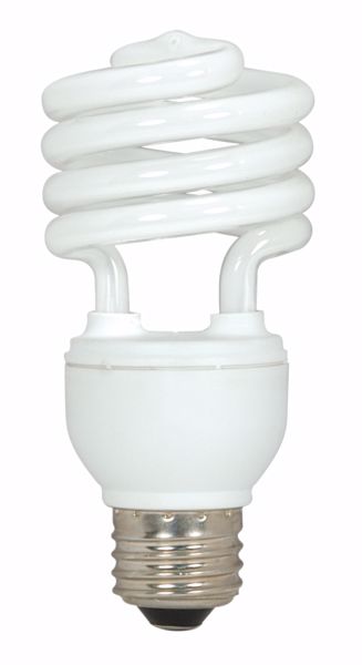 Picture of SATCO S7224 18T2/E26/2700K/120V  Compact Fluorescent Light Bulb